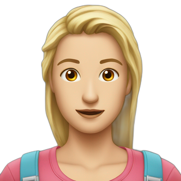 Рапунцель з коротким волоссям emoji