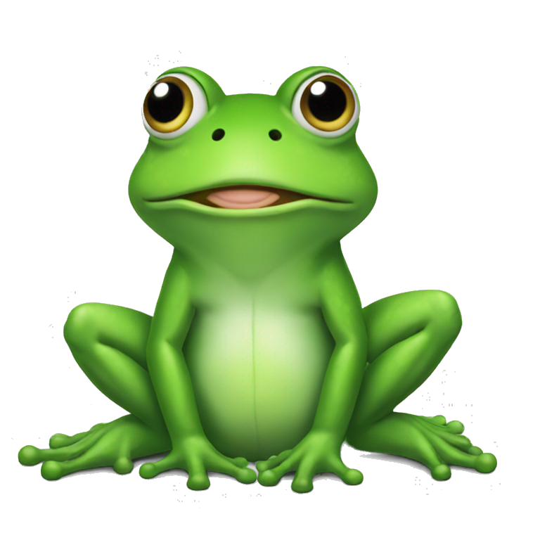Meme Frog Emoji emoji