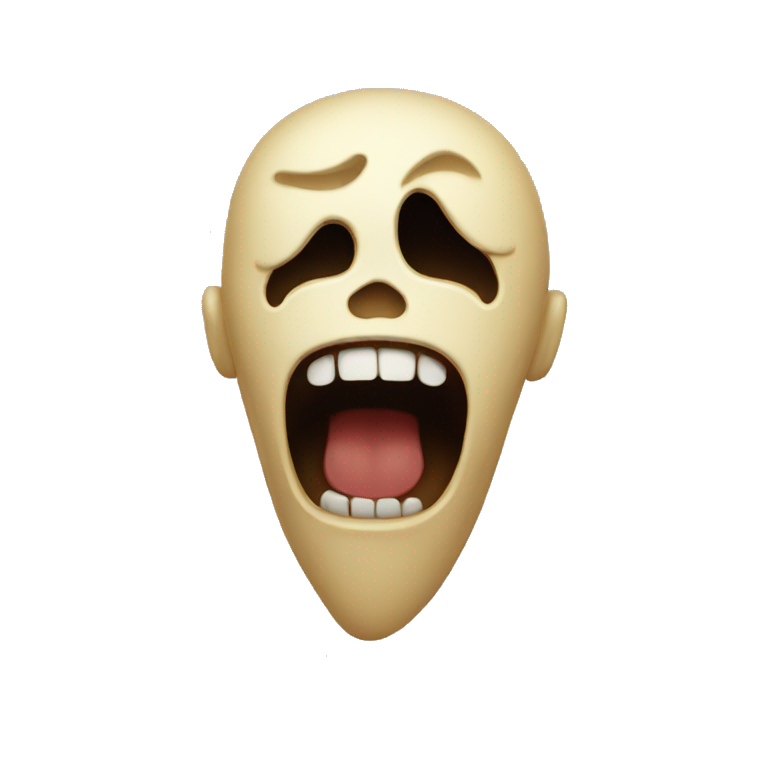 scream emoji