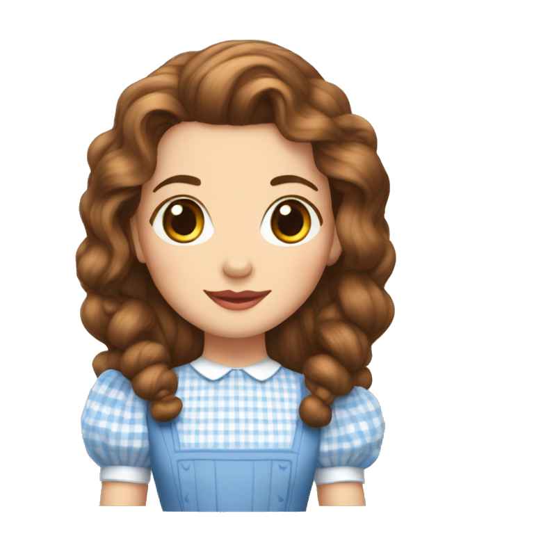 Dorothy gale from the Wizard of Oz  emoji