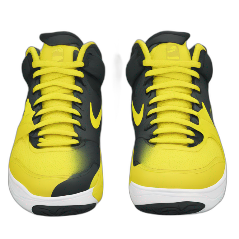 Nike yellow emoji