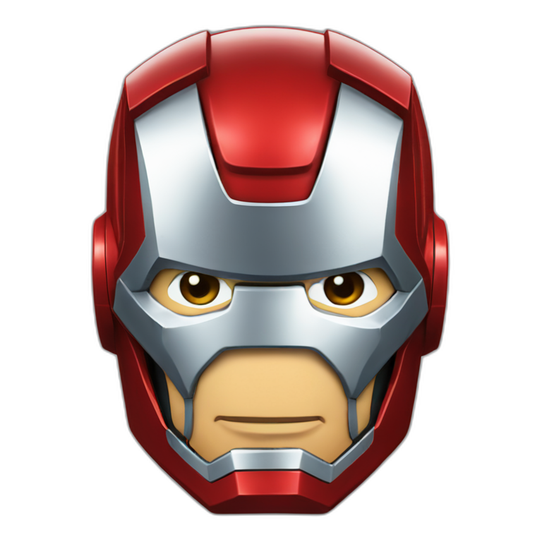 xi jinping Wearing iron man helmet emoji
