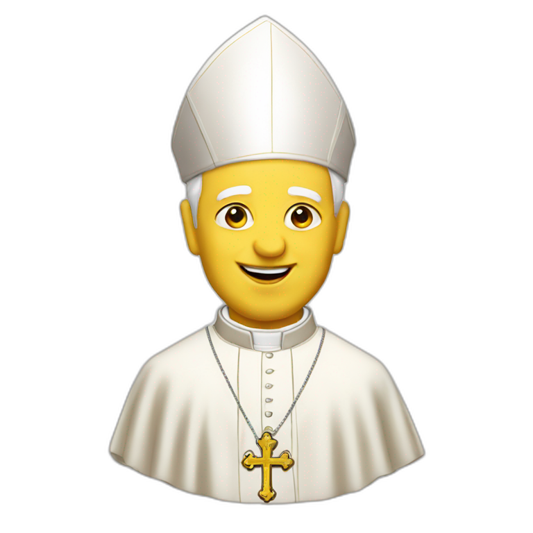 the pope emoji