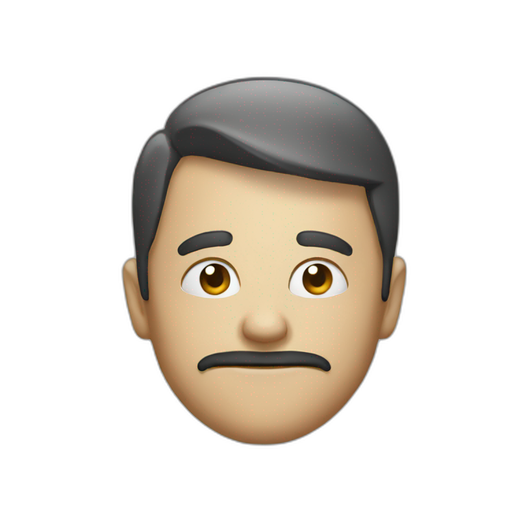 a smoked face emoji