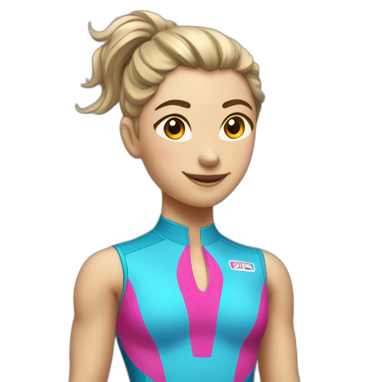 female apparatus gymnastics dap emoji
