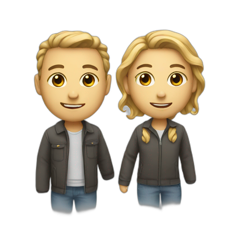 You and me emoji