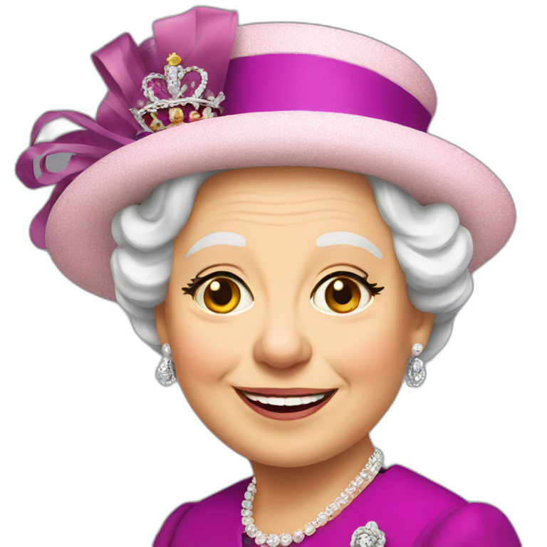Queen Elizabeth II spanish emoji
