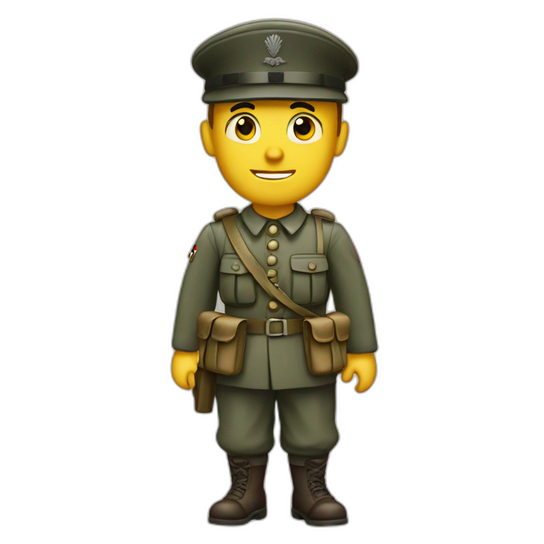 World war two german soldier emoji