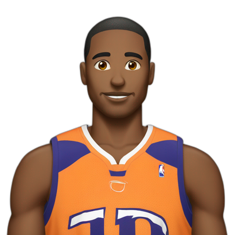 a basketball player with jersey no 11 emoji