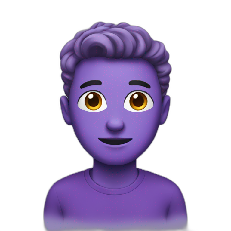 purple emoji emoji
