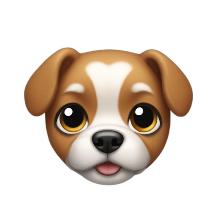 Small dog emoji