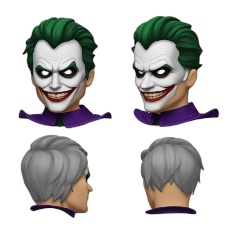 Batman joker emoji