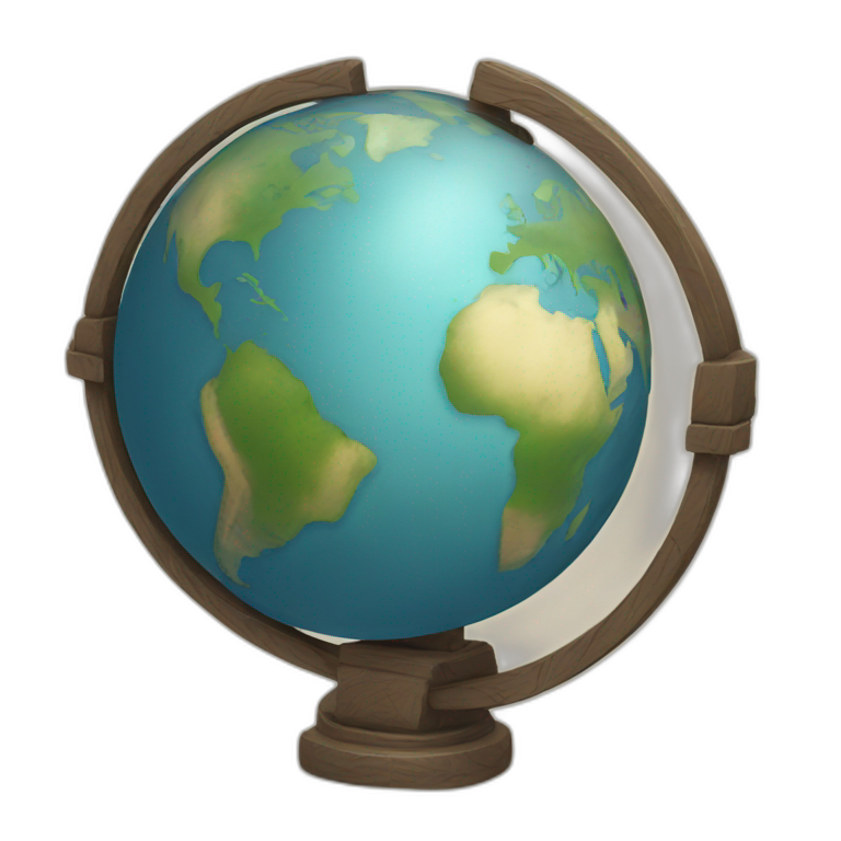 atlas supporting world emoji