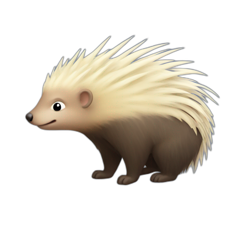 prehensile tailed porcupine emoji