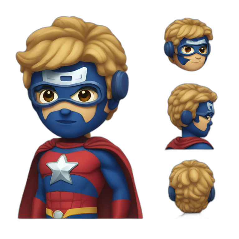 Super hero emoji