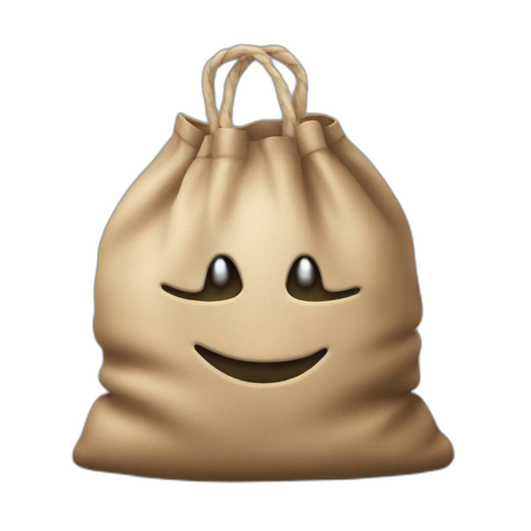 bag with $ emoji