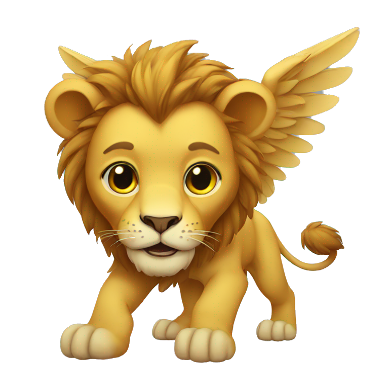Lion with wings emoji