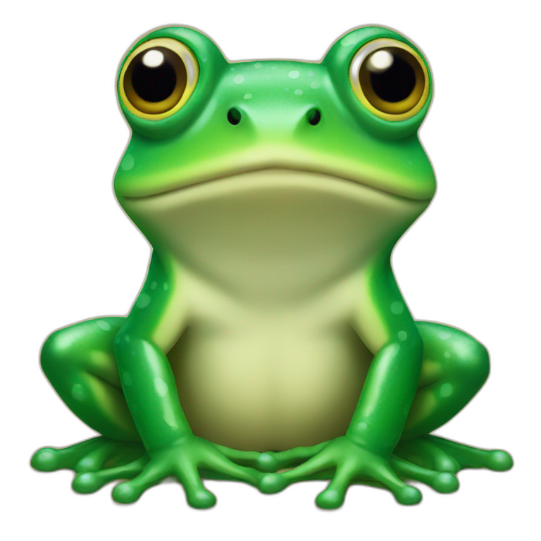 Holly frog emoji