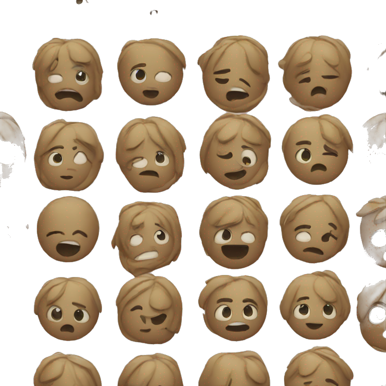happy  and sad  at the same time emoji