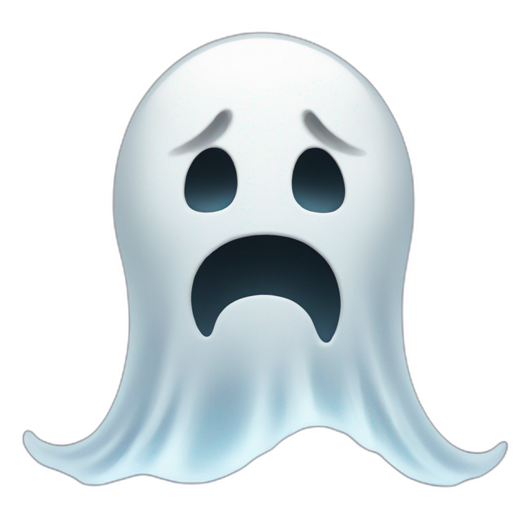 Ghost goodnight  emoji
