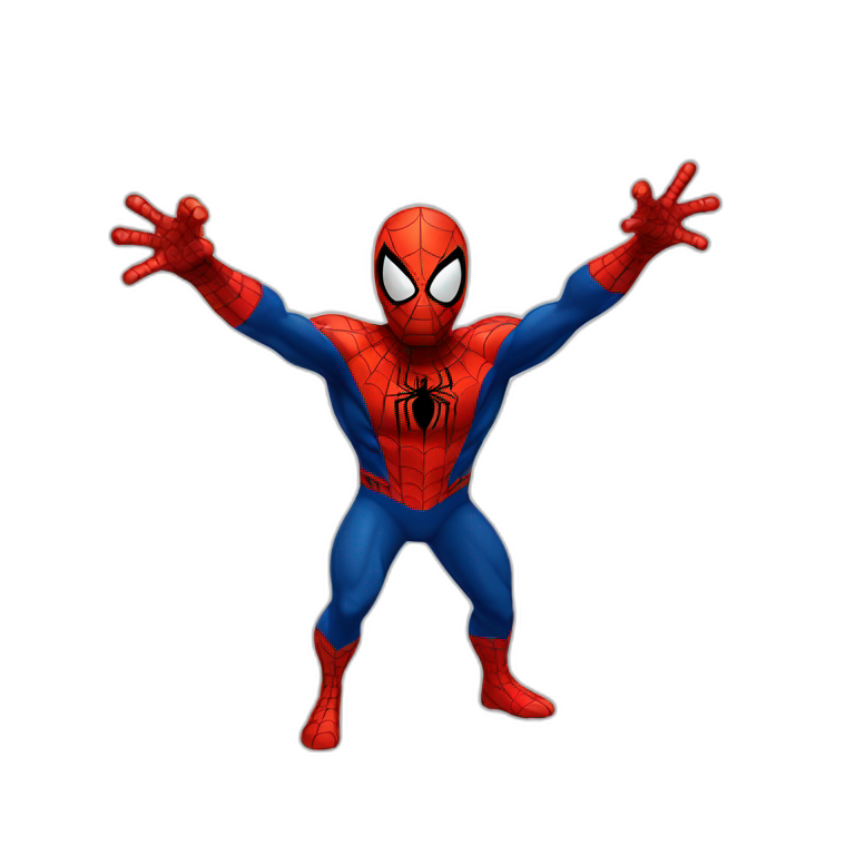spiderman say hello emoji