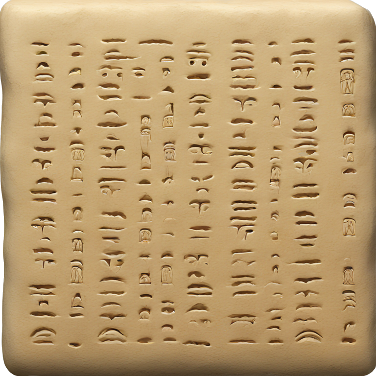 cuneiform tablet emoji