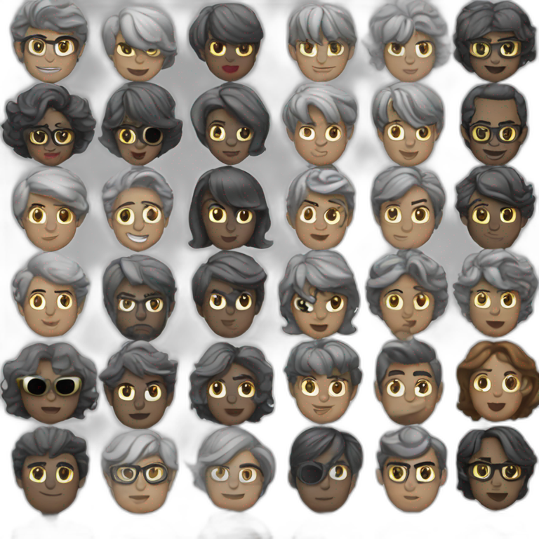 50 shades of gray emoji
