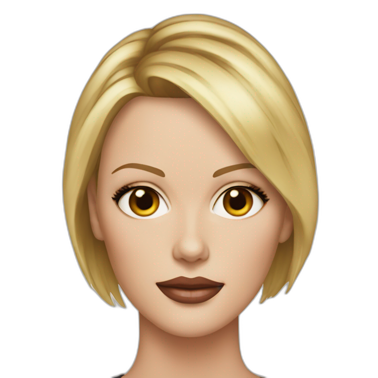 charlize theron ultra realistic emoji