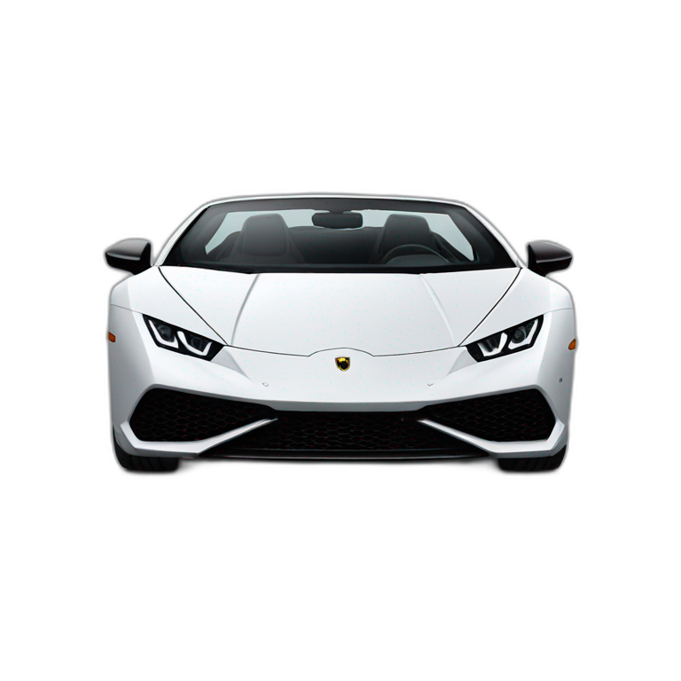 Lamborghini Huracan Evo Spyder emoji