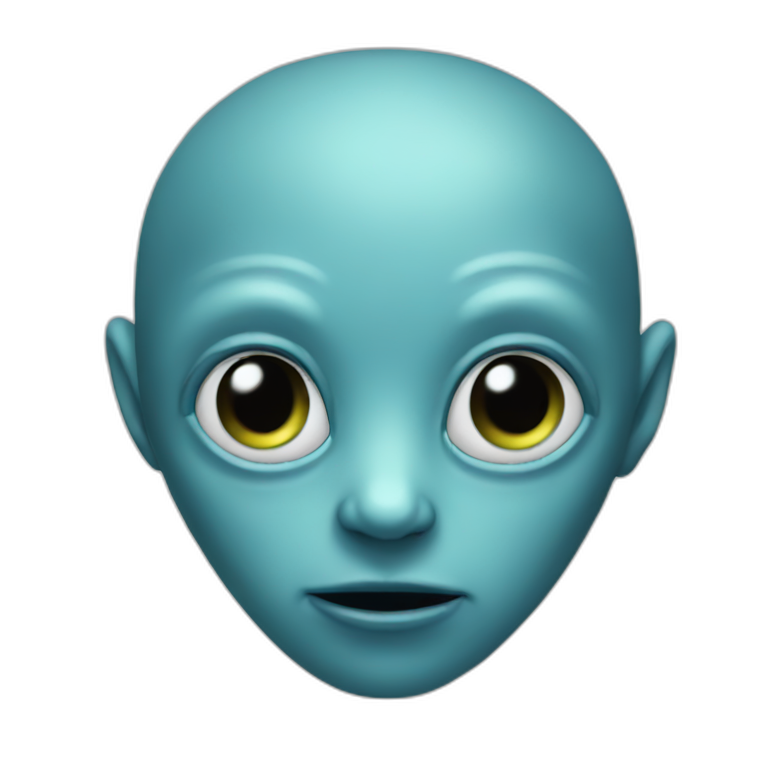 alien-blue emoji