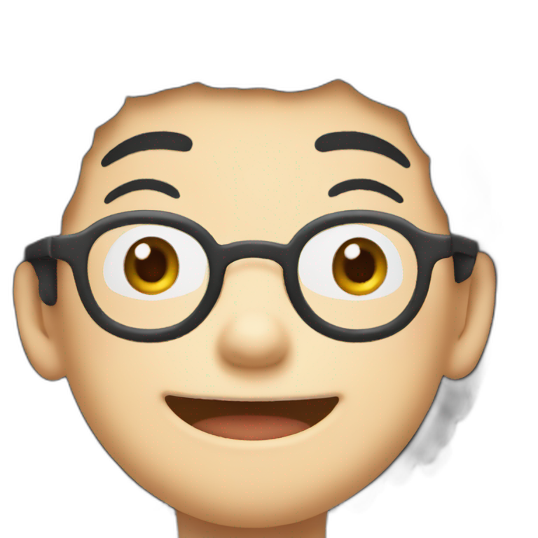 Nobita smile emoji emoji