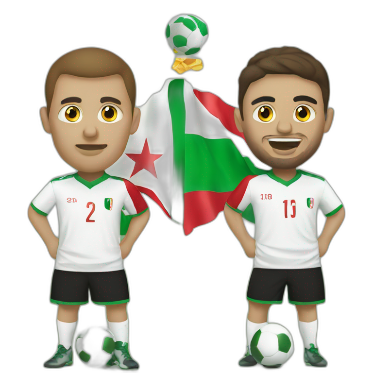 Algeria vs morocco emoji