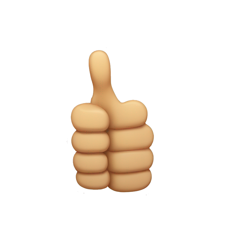 Thumbs up emoji