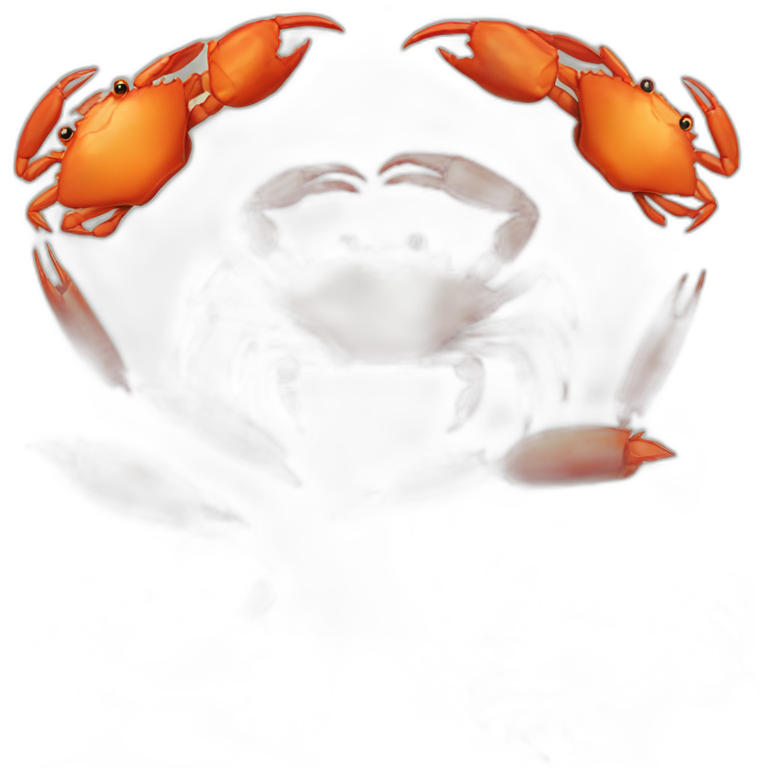Cooked crab emoji