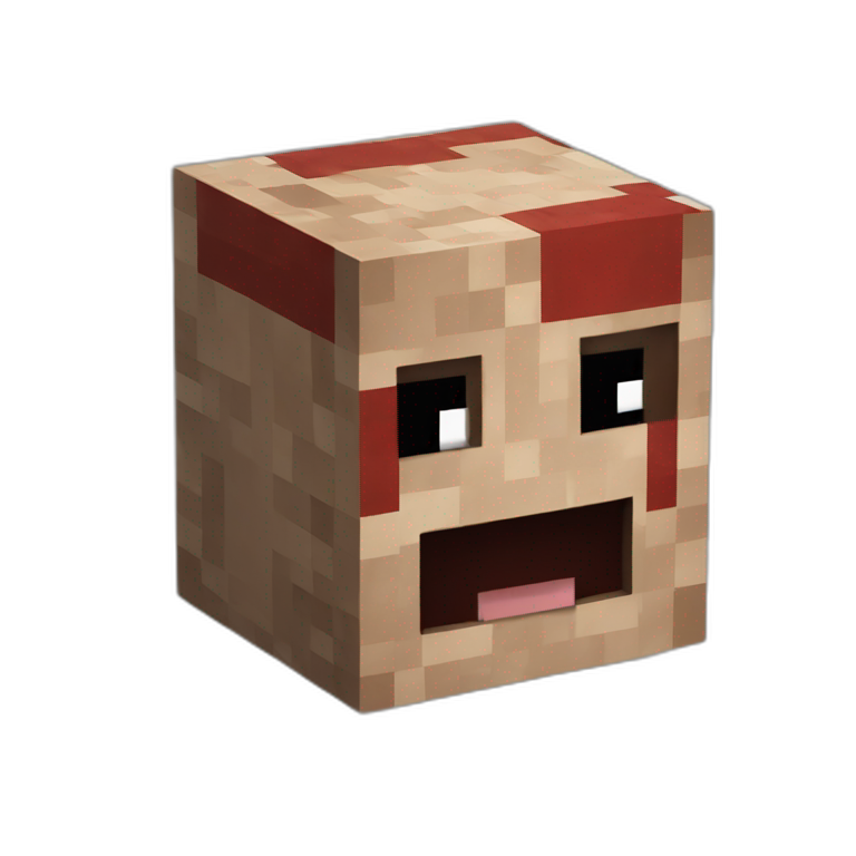 redstone from minecraft emoji