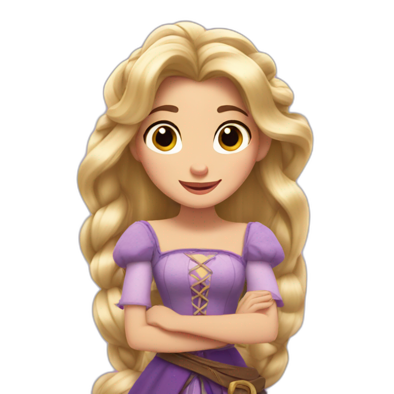 Disney Princess tangled emoji