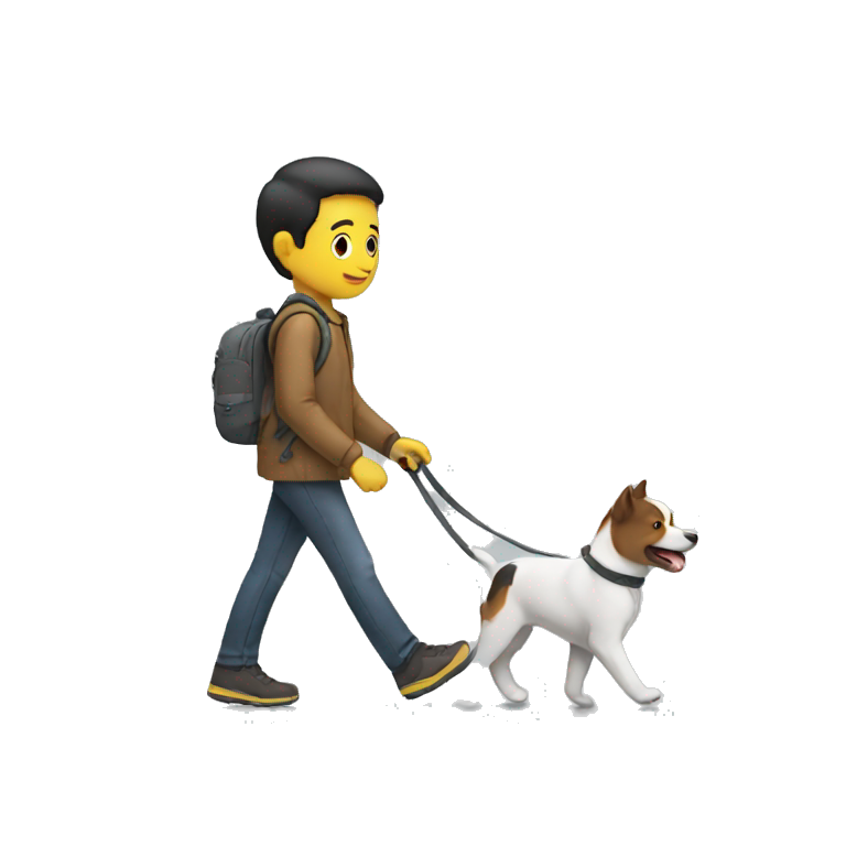 Taking a walk emoji