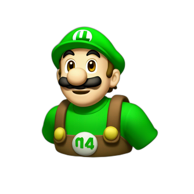 luigi Mario bros emoji
