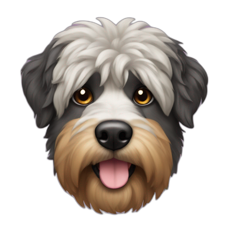 Bouvier bernois dog emoji