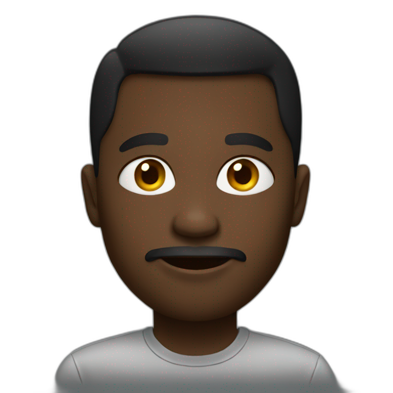 black men emoji