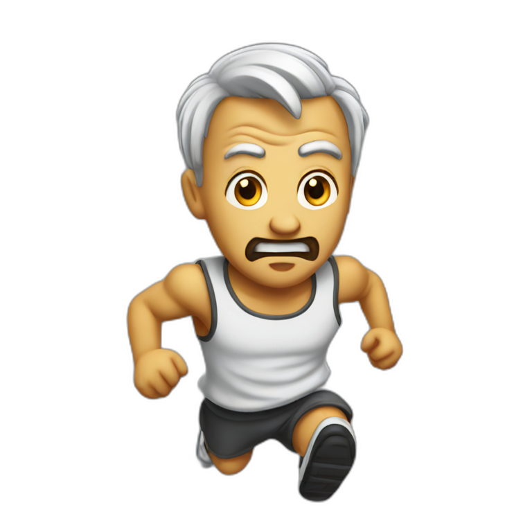 running tyrant emoji