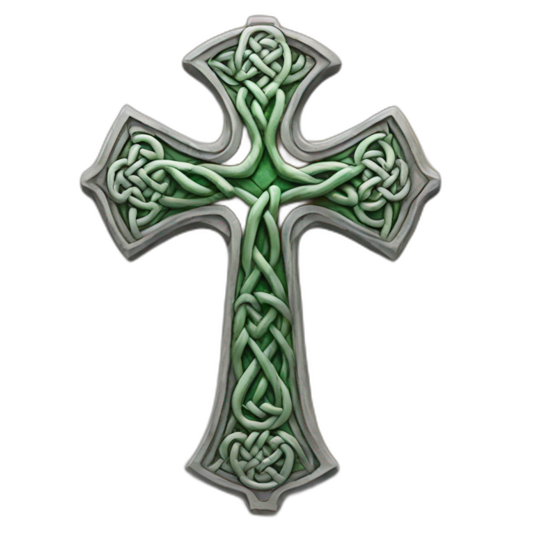 Celtic cross nationalism emoji