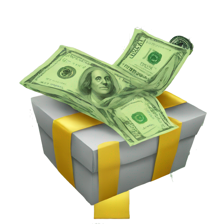 money flying gift emoji