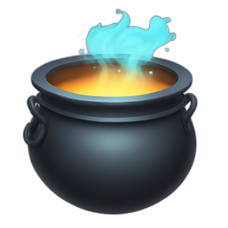stirring magic cauldron emoji