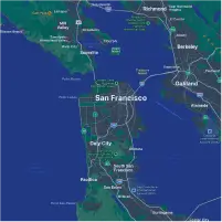 San Francisco map