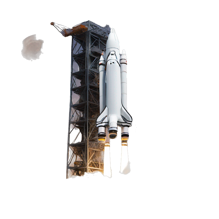 rocket with nasa sogn emoji