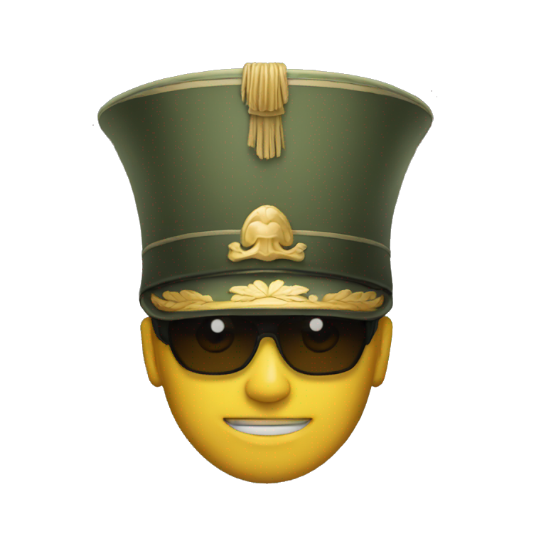 general hat emoji