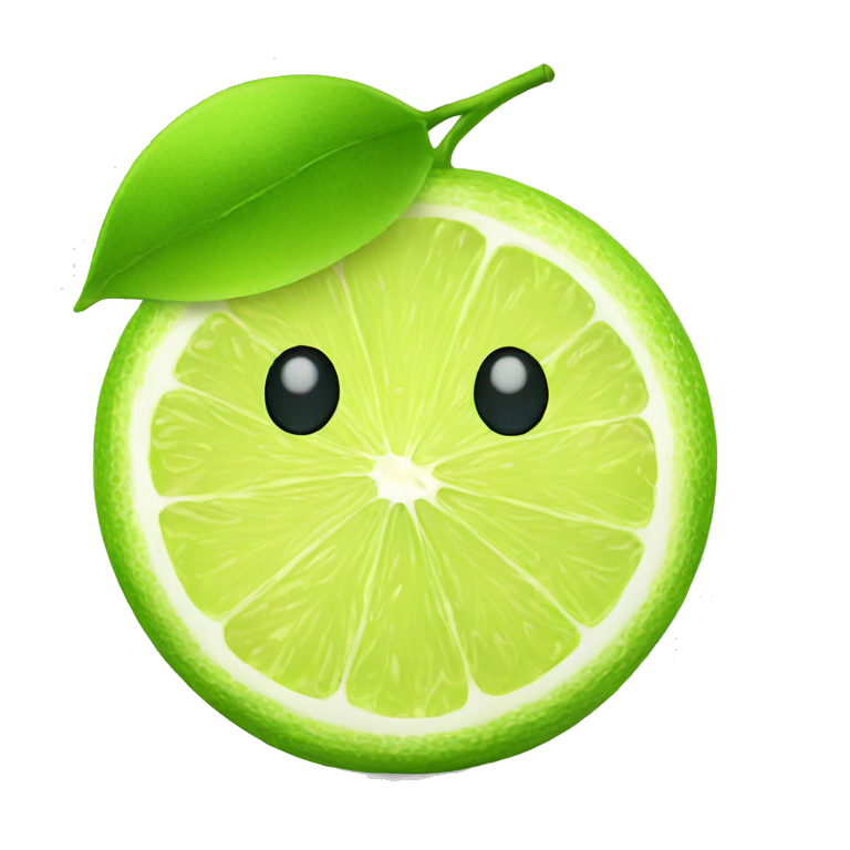 lime lemon emoji