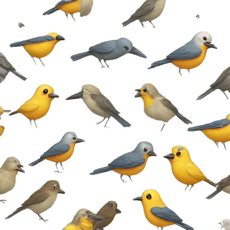 birds emoji