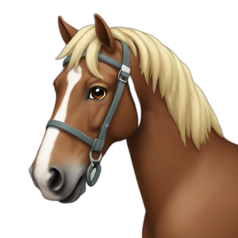 horse with human head emoji